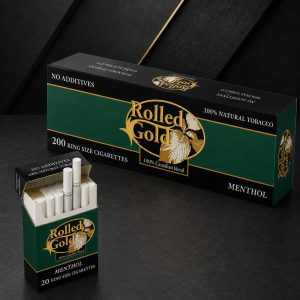 Rolled gold menthol